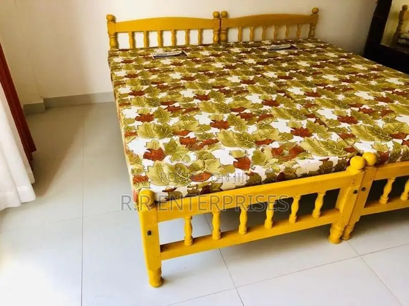 Actonia Wooden Single Bed 6*3 Ft 72"*36"