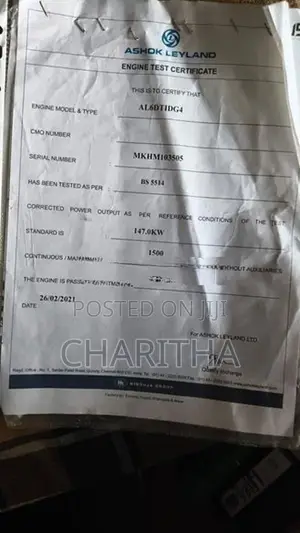 125KVA Ashok Leyland