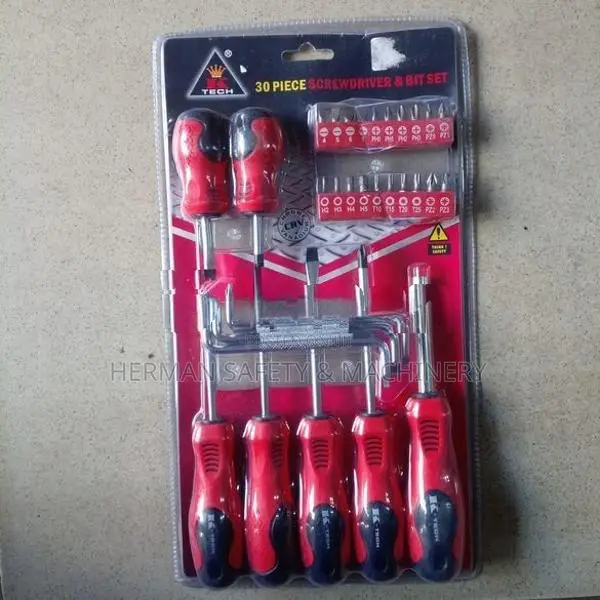 K-TECH 30PC Screwdriver & Bit Set – HERMAN HT 1241
