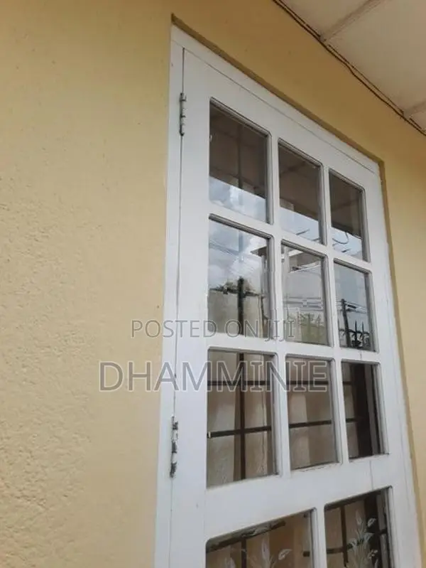 Wooden Window with Grill