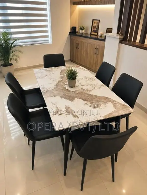 Table with 6 Chairs
