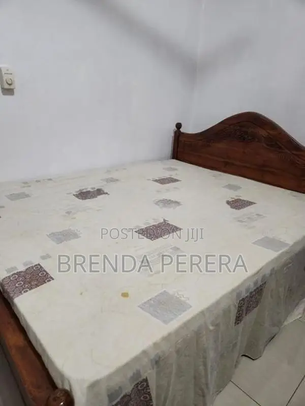 78X60 Teak Bed with mattress