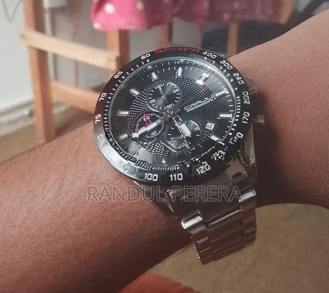 CRRJU Premium Heavy Stainless Steel Watch – Like New