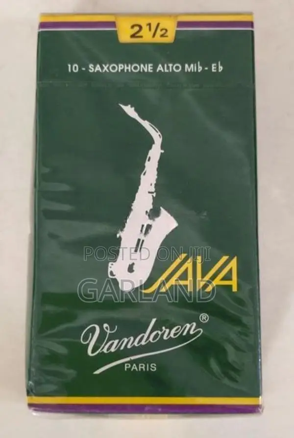 VANDOREN java green alto sax reeds(2.5)-Made in France