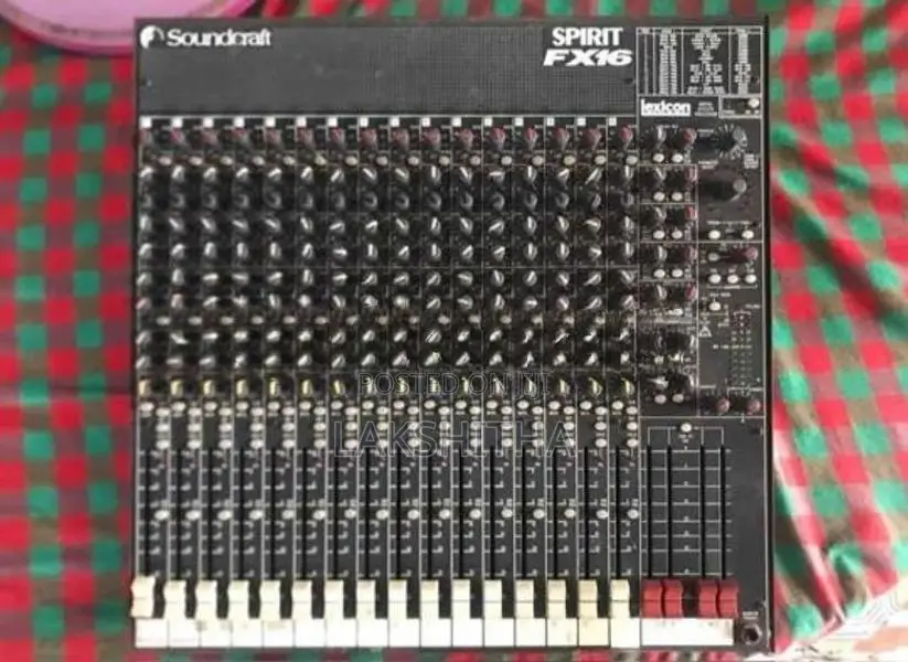 Soundcraft Spirit Fx16 Mixer