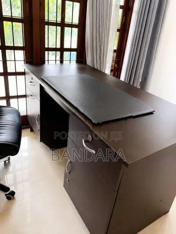 Office Executive Table with Highback Chair
