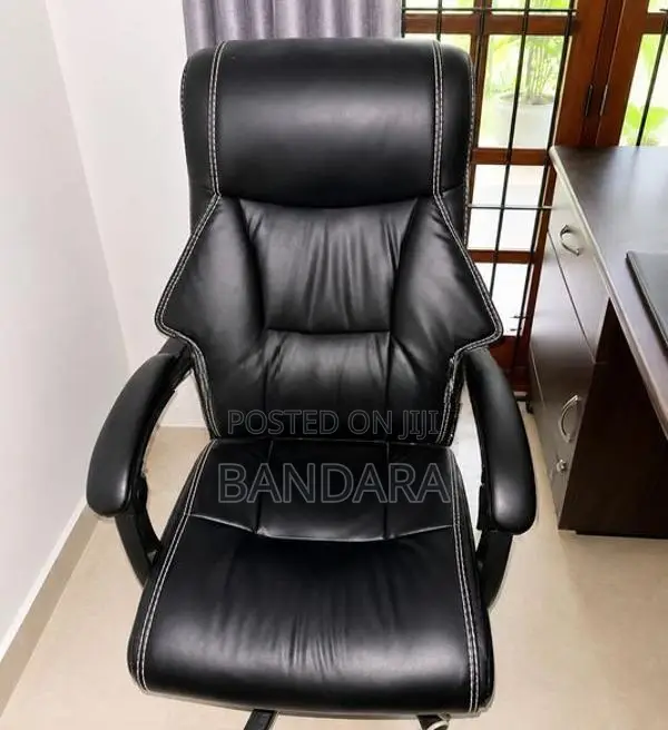 Office Executive Table with Highback Chair