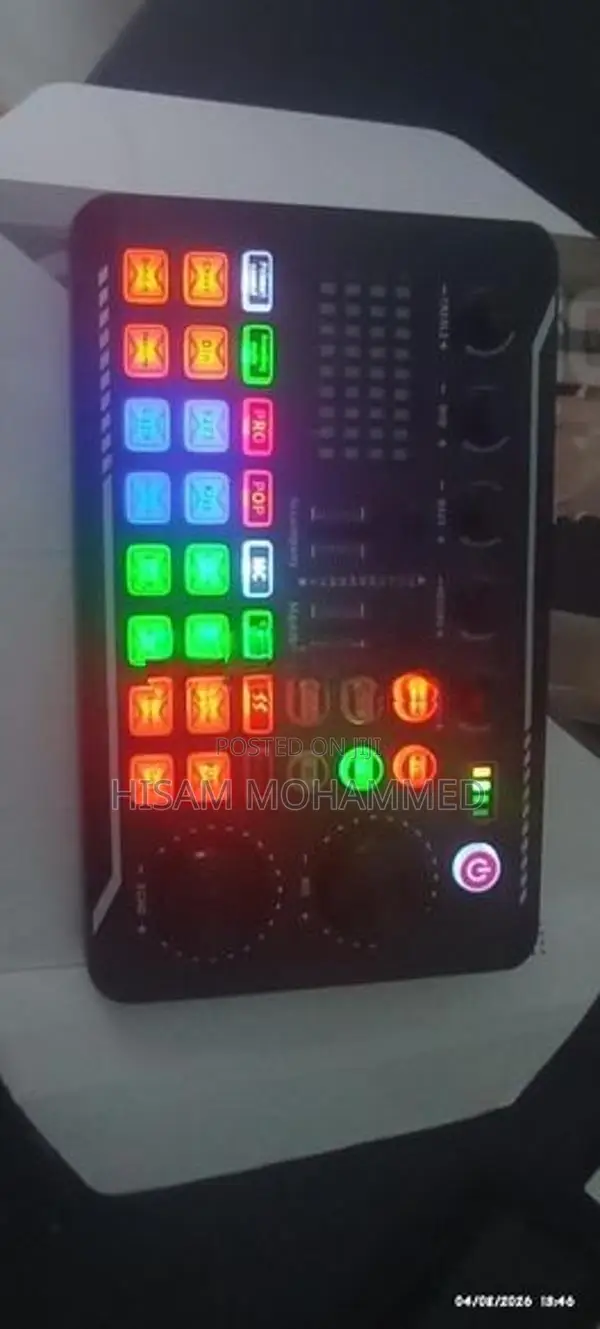 F998 Live Sound Card Audio Mixer