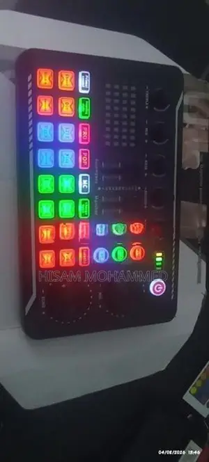 F998 Live Sound Card Audio Mixer