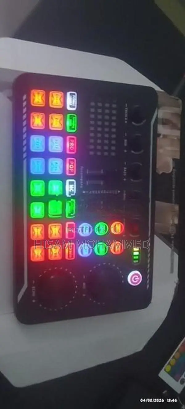 F998 Live Sound Card Audio Mixer