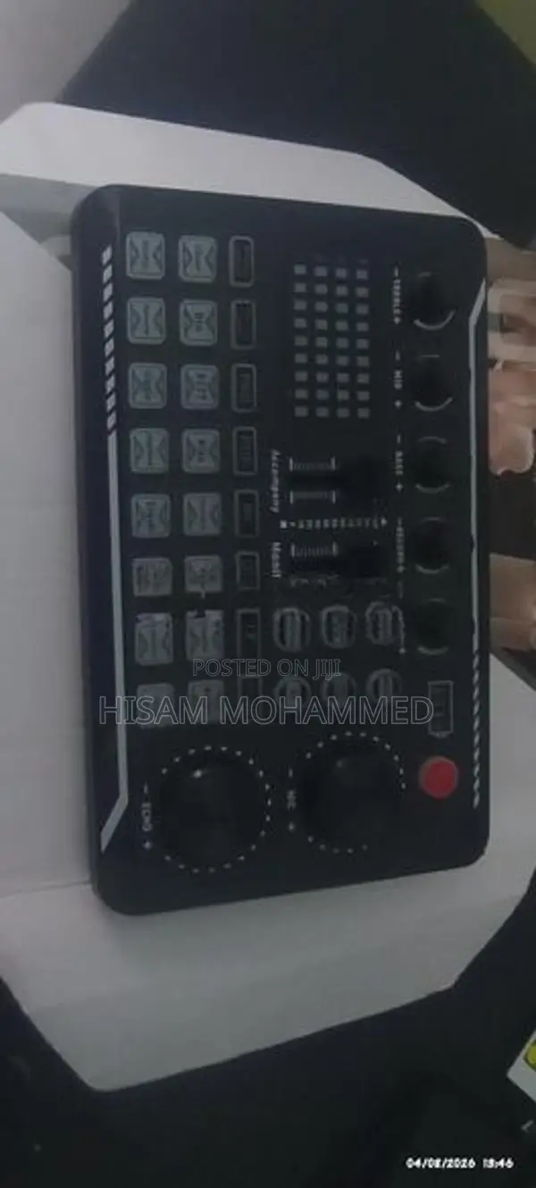 F998 Live Sound Card Audio Mixer