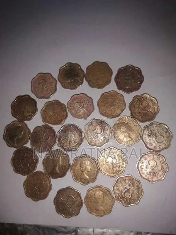 Vintage Ceylon Coin Lot