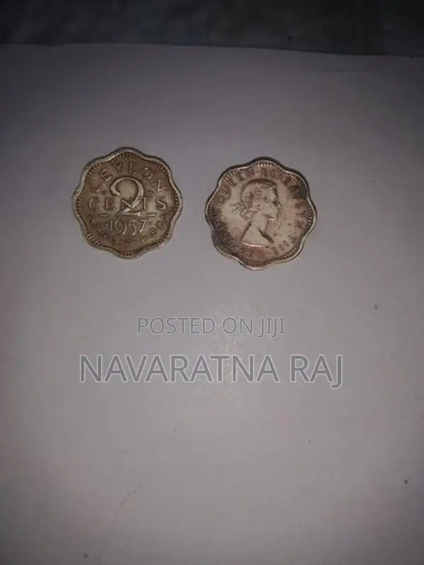 Vintage Ceylon Coin Lot