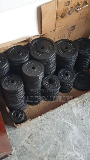 Brand New Gold Cup Weight Plates