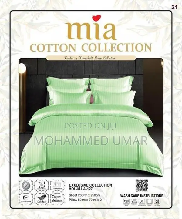 Egyptian Cotton stripe bedsheets