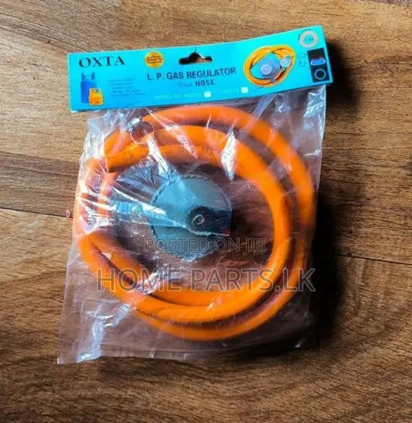 OXTA L.P. Gas Regulator Full Set with 1.5m Hose Clips
