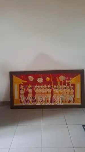Traditional beautiful wide painting