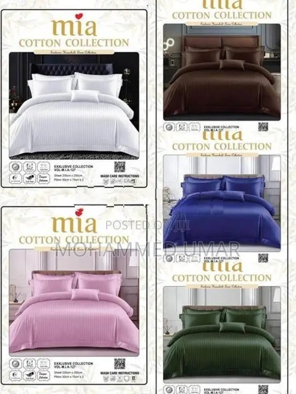 Egyptian Cotton stripe bedsheets