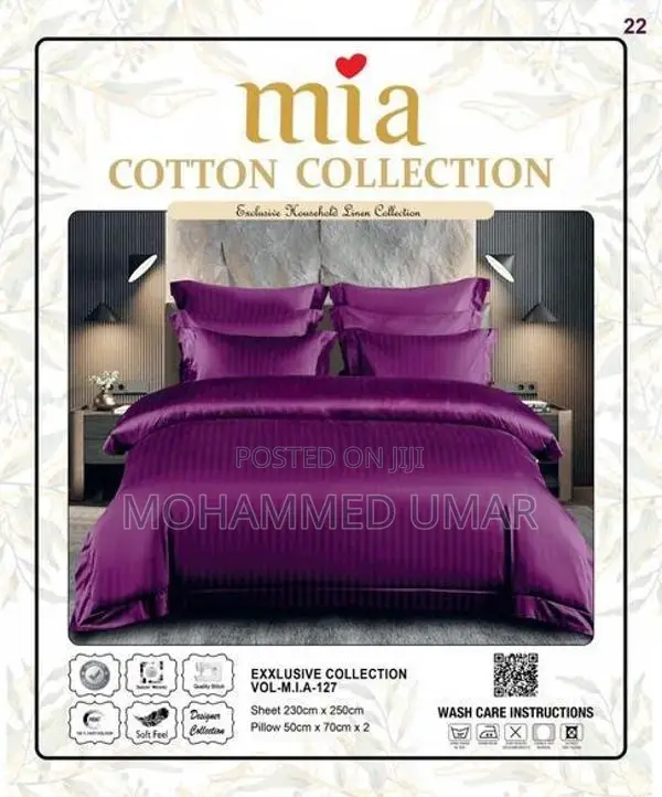 Egyptian Cotton stripe bedsheets