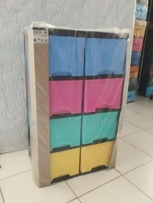 Daxer 8 Drawer Plastic Cupboard