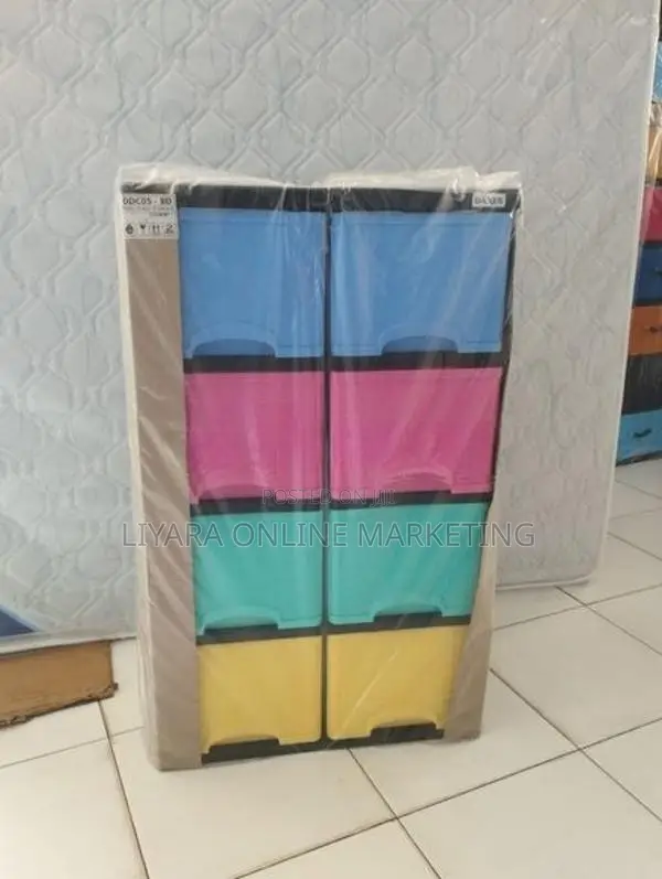 Daxer 8 Drawer Plastic Cupboard