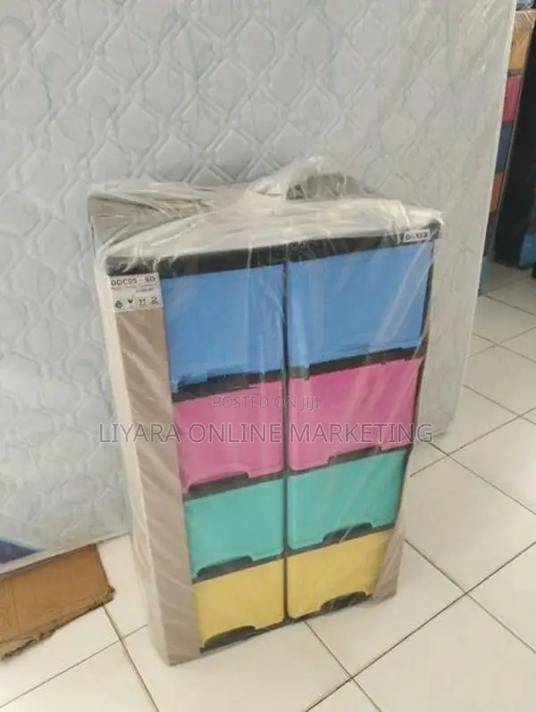 Daxer 8 Drawer Plastic Cupboard