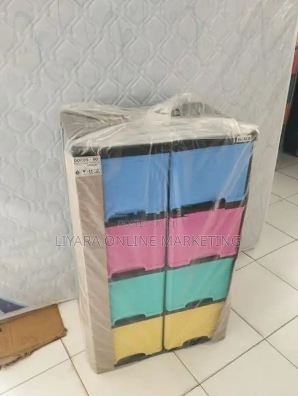 Daxer 8 Drawer Plastic Cupboard