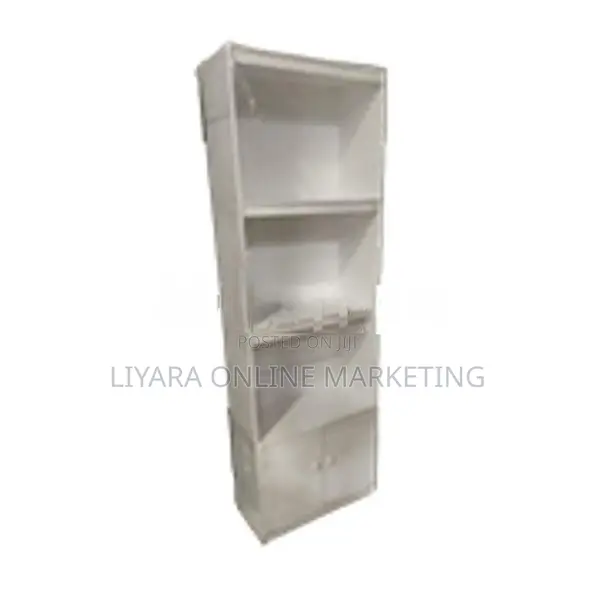 White Colour Melamine Book Rack