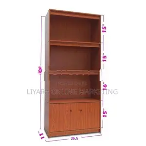 New Melamine Book Rack L