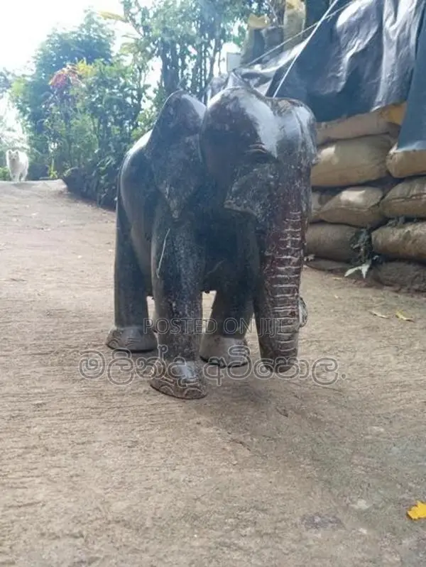 Antique Elephant Statue