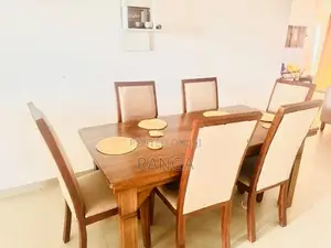 Dining Table Set 6 Seater Teak Wood