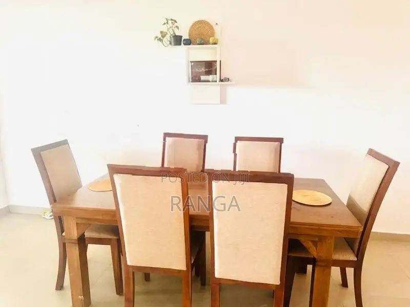 Dining Table Set 6 Seater Teak Wood