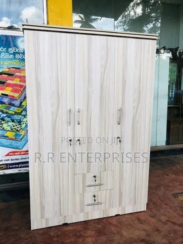 New 3 Door Ash Colour Melamine Wardrobes