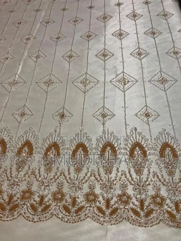 White Bridal Saree Material