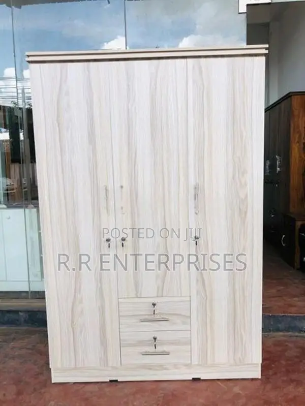 New 3 Door Ash Colour Melamine Wardrobes