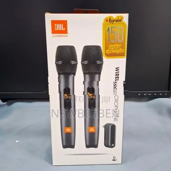 JBL Wireless Microphone Mic Upgraded Version 150M