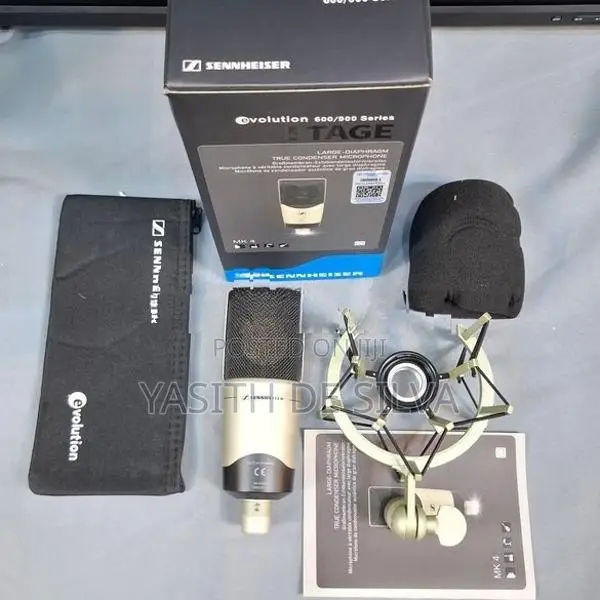 Sennheiser MK4 Condenser Microphone Mic
