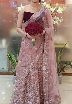 wedding frock with Lehenga