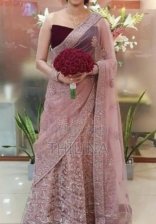 wedding frock with Lehenga