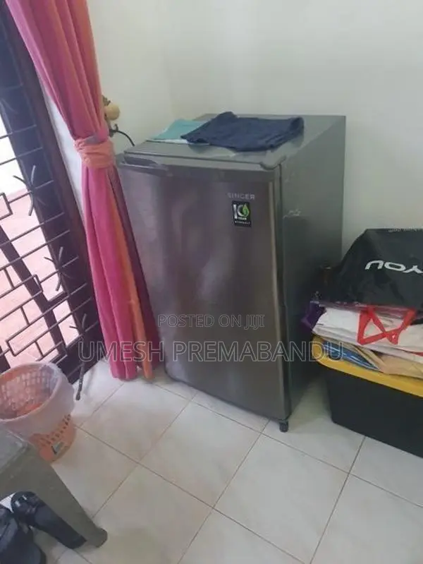 Singer GEO Refrigerator GEO-150SD-SV - Single Door 144L (Silver)