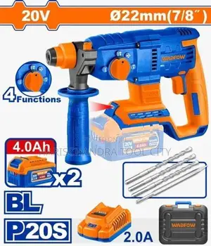 Wadfow Cordless Rotary Hammer 20V 22mm