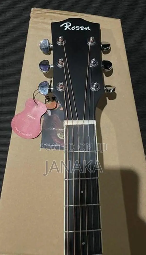 Solid Acoustic Guitar