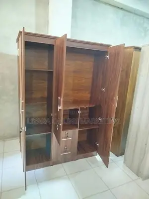 Melamine 3D Wardrobe with Drawers