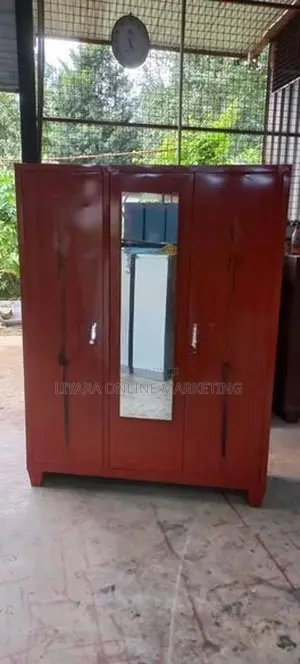 Steel 3D Cupboard – Mid Mirror design