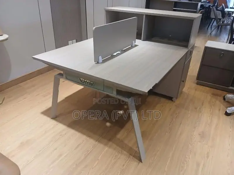 2 Seater Office Workstation Table