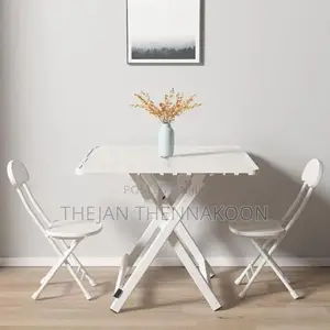 Folding Table Marble Design