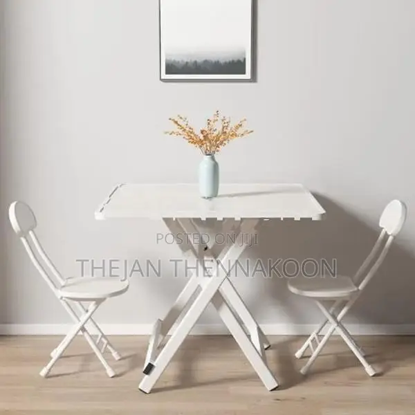 Folding Table Marble Design