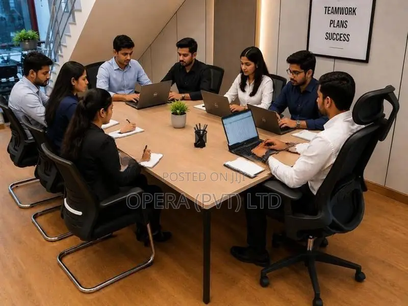 Meeting Table with Chair Set -M345