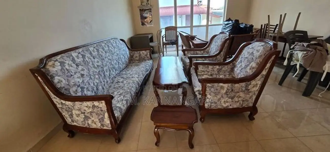 Teak Timber Sofa Set