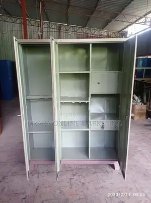 Steel 3D Cupboard – Mid Mirror design